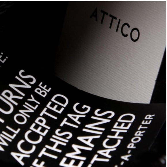 Attico feather trimmed velvet bag NWT - Picture 4 of 4